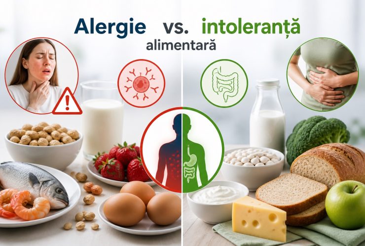 Alergie vs. intoleranță alimentară