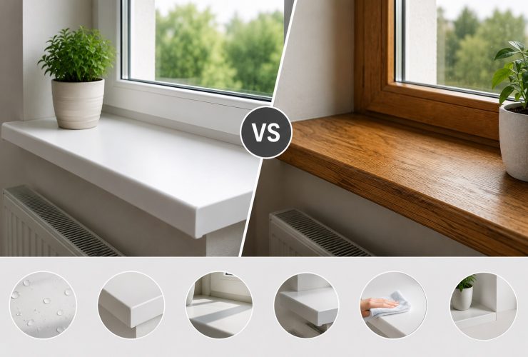 glafuri de interior din PVC